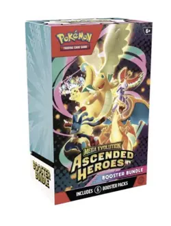 POKEMON TCG: MEGA EVOLUTION - ASCENDED HEROES - FACTORY SEALED 'BOOSTER BUNDLE' - Image 1