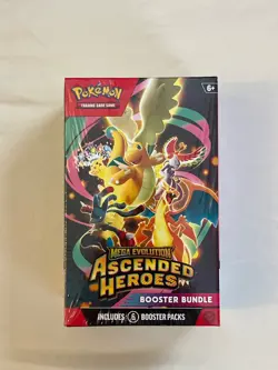 Pokemon TCG: Mega Evolution Ascended Heroes Booster Bundle - New Factory Sealed - Image 1