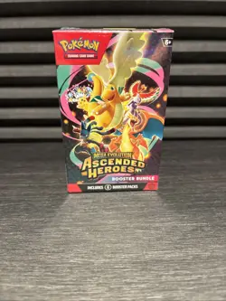 Pokemon TCG: Mega Evolution Ascended Heroes FACTORY SEALED Booster Bundle - Image 1