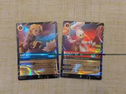 Disney Lorcana 2026 EPCOT Rapunzel & Donald Duck Promo Cards - Image 1