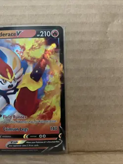 Cinderace v SWSH015 SWSH: Sword & Shield Promo Cards Holo - Image 4