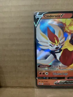 Cinderace v SWSH015 SWSH: Sword & Shield Promo Cards Holo - Image 5