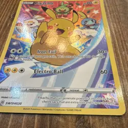 Pokemon Pikachu Promo Holo Cards SWSH020 Lot of 2 Nintendo GAME FREAK English - Image 3