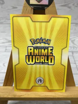 Pikachu as Anime Cosplay Dragon Ball Z Androide 17 Non-Pokemon Fan Art Holo Card - Image 4