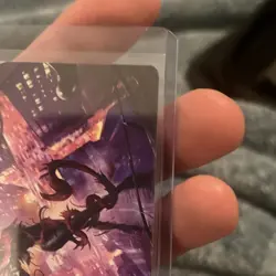 MTG Marvel Spider-Man - Gwenom Art Card NM #18 - Image 2