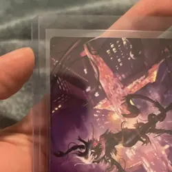 MTG Marvel Spider-Man - Gwenom Art Card NM #18 - Image 3