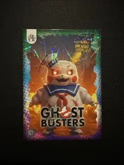 #26 Ghost Busters - Pokemon Cosplay(Pikachu) Electric Exclusive Card From Peru - Image 1