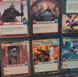Star Wars Unlimited hyperspace foil and non foil cards entire binders worth - Image 1