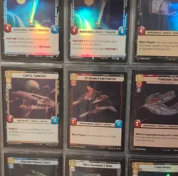 Star Wars Unlimited hyperspace foil and non foil cards entire binders worth - Image 4