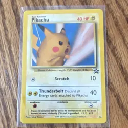 Pokemon Pikachu 04/53 Wotc Promo Regular Basic Card 50 HP English - Image 1