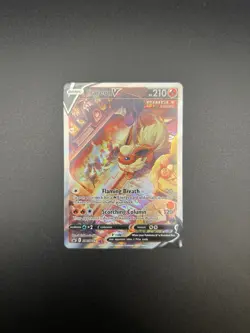 Pokemon TCG Flareon V SWSH179 SWSH: Sword & Shield Promo Cards Holo NM - Image 1