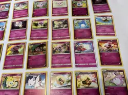 60 LOT Pokemon Cards DISCONTINUED FAIRY PINK Lot Holos Rare TCG ALL DIFFERENT - Image 5