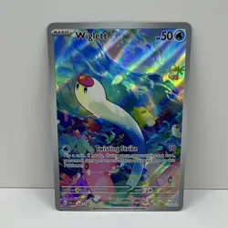 Pokemon Wiglett 206/198 SV01 Scarlet & Violet Illustration Rare Holo Card - Image 1