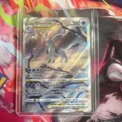 Glaceon VSTAR Crown Zenith: Galarian Gallery Holo Card GG40/GG70 NM Condition - Image 1