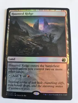 MTG Haunted Ridge Innistrad: Midnight Hunt Foil - Image 1