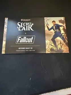 MTG Fallout Secret Lair | Beyond Vault 33 (Sealed) [Foil] - Image 1