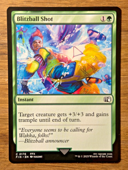 Magic The Gathering MTG Final Fantasy FIN NON-FOIL Single Green Mutlicolour Land - Image 4