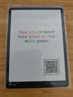 MTG Copy Token 0001 Duskmourn M/NM Free UK P&P - Image 2