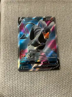Houndoom V 178/179 Darkness Ablaze NM Full Art Pokemon TCG - Image 1