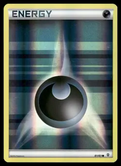 Darkness Energy 81/83 Generations Pokemon Common Reverse Holo Scratched 2016 MP - Image 1