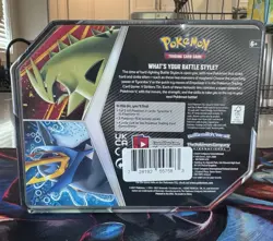 Pokemon TCG Tyranitar V Strikers Factory New Sealed 5-Pack Tin (Evolving Skies) - Image 2