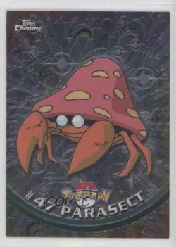 Parasect Topps Chrome Pokemon TV Animation Edition #47 2000 - Image 1