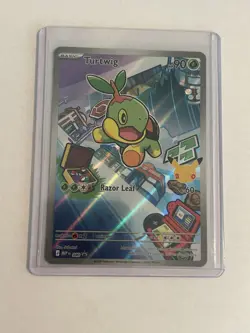 Pokemon TCG - Turtwig - First Partner Illustration Promo 040 30th Anniversary NW - Image 1