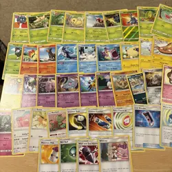 Joblot 40 Lost Thunder Pokemon Cards No Duplicates Holos Rare - Lot 1 - Image 1