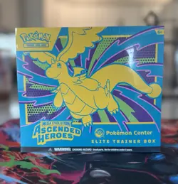 Pokemon TCG Ascended Heroes Pokemon Center ETB Elite Trainer Box - Sealed - Image 1