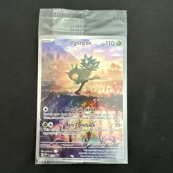 Teal Mask Ogerpon 123 Pokemon TCG: Twilight Masquerade Black Star Promo (Sealed) - Image 1