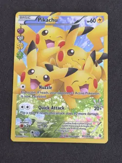 Pokemon TCG Pikachu RC29/RC32 Full Art, Radisnt Collection MP - Image 1