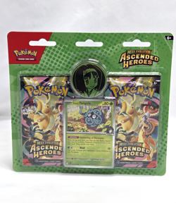 Pokemon TCG Ascended Heroes Erika's Tangela 2-Pack Blister BRAND NEW SEALED - Image 1