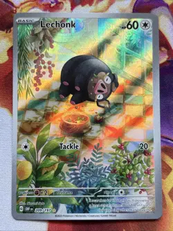 Lechonk 209/197 SV03: Obsidian Flames Holo Pokemon TCG - NM - Image 1
