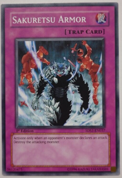 Yugioh Sakuretsu Armor - Common - 5DS1-EN037 - 1st Edition - NM - Image 1