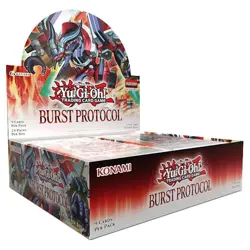 Konami Yu-Gi-Oh TCG 1st Edition Burst Protocol Booster Box Factory Sealed - Image 1