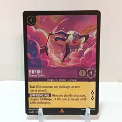Disney Lorcana Rafiki Shaman Duelist (Cold Foil) 55/204 NM Shimmering Skies - Image 1