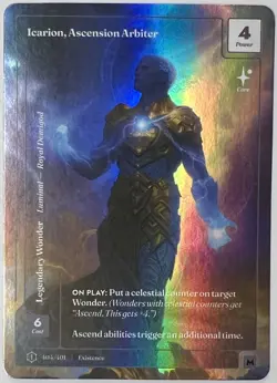 Wonders Of The First - Icarion, Ascension Arbiter FF MYTHIC LEGENDARY Wonder! - Image 1