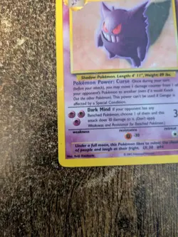 Pokemon Gengar Legendary Collection Holo Rare Card 11/110 - Image 4