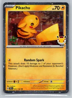 Miscellaneous Cards & Products #051/162 Pikachu (Pokemon Day 2026) - Image 1