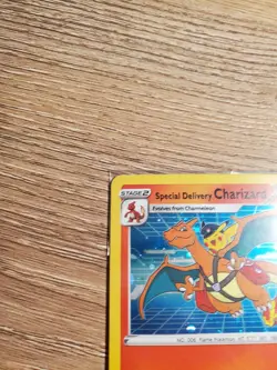 Pokemon TCG Special Delivery Charizard SWSH075 Holo Promo Card Sealed - Image 2
