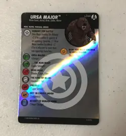 URSA MAJOR L044 LEGACY CARD Avengers Forever Marvel Heroclix - Image 1