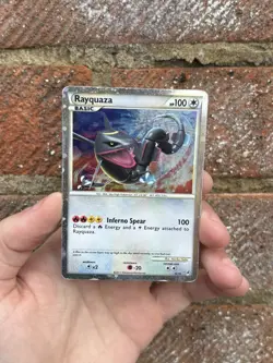 Rayquaza SL10 Holo Secret Rare Call Of Legends Pokemon Card - Image 1