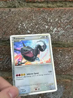 Rayquaza SL10 Holo Secret Rare Call Of Legends Pokemon Card - Image 2