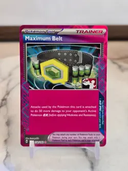 Pokemon TCG Maximum Belt 154/162 Prize Pack Series Cards Holo NM - Image 1