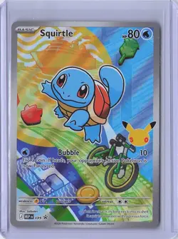 Pokemon First Partner Illustration Cards: Bulbasaur Charmander Squirtle Set Of 3 - Image 3