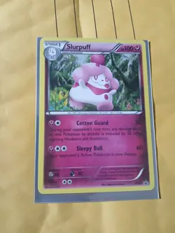 Slurpuff XY15 Black Star Promo Cosmos Holo NM Pokemon Card English - Image 1