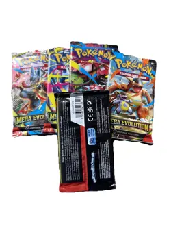 Pokemon Cards - Mega Evolution - BOOSTER PACKS [5 Pack Lot] - New Sealed - Image 2