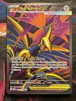 Mega Skarmory EX 106/088 Ultra Rare Perfect Order Pokemon Card - Image 1