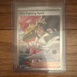Pokemon Iris's Fighting Spirit SIR Trainer Card 292/217 English Ascended Heros - Image 1