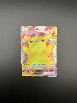 Pokemon TCG Pikachu VMAX SWSH062 SWSH: Sword & Shield Promo Card Holo - Image 1